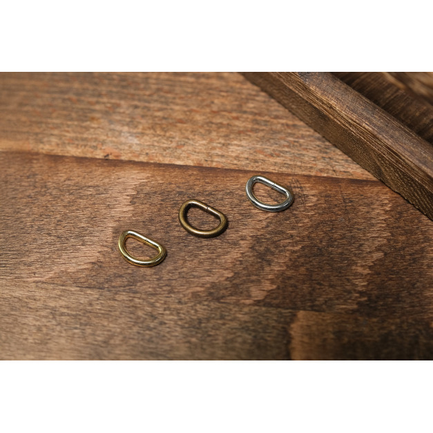 D Ring 內徑 13mm 青古銅 金色 銀色 D環