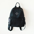 星星防潑水厚實尼龍雙層後背包_1