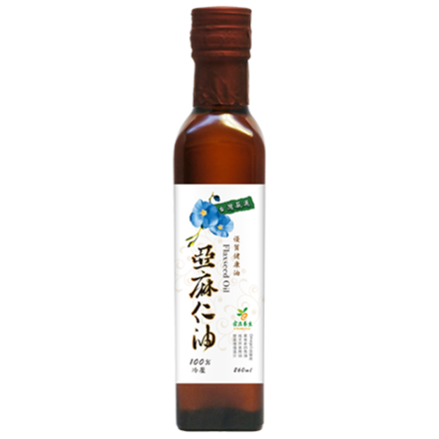 【食在養生】頂級冷壓亞麻仁油(260ml)