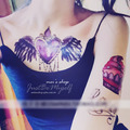 限量新款大圖刺青紋身 紫鑽黑翅_1
