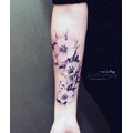 迷你紋身 花卉-7_4