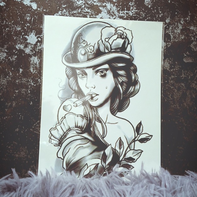 個性刺青紋身貼087