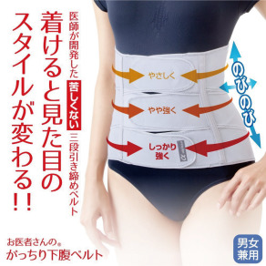 日本製 Alphax 3 段壓力調整束腹