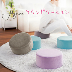 Cogit Aguri 亮彩圓形坐墊  靠墊  腳墊  趴墊  午睡枕