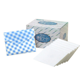 日本製 SUNROLL 隨身抗菌馬桶坐墊紙  70張/盒