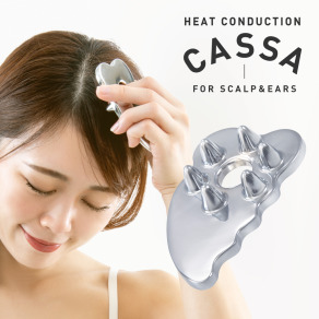 CASSA 熱傳導按摩器 for頭皮&耳朵   助眠 舒壓 Alphax