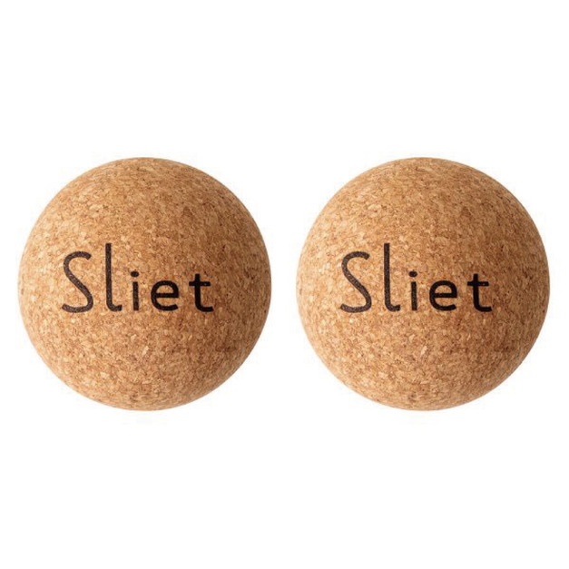 Alphax Sliet 軟木筋膜球 2顆（運動  舒壓  按摩）