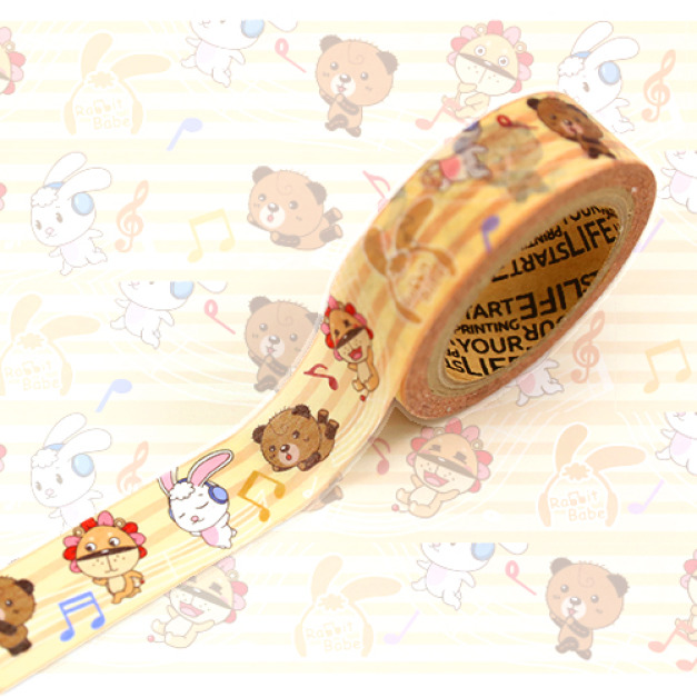 快樂音符紙膠帶