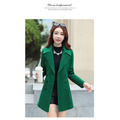 韓版女裝雙排扣加厚中長款毛呢大衣外套(大紅、灰、金駝、綠4色)170103011_2