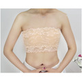 蕾絲抹胸小可愛無胸墊無肩帶大尺碼內衣170522003