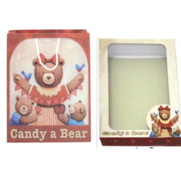 小熊禮盒+提袋/彌月禮盒/生日