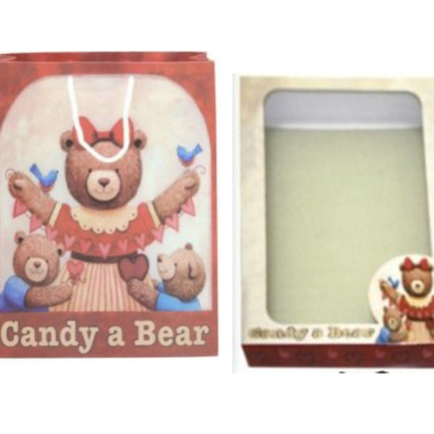 小熊禮盒+提袋/彌月禮盒/生日