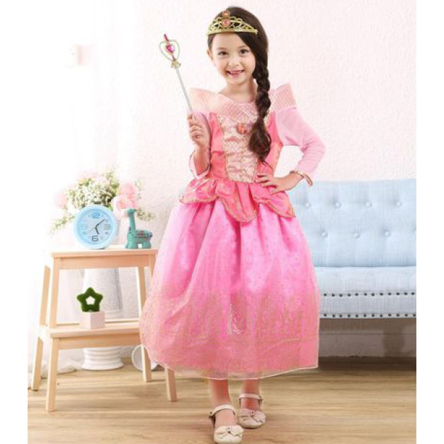 萬聖節裝扮迪士尼愛洛公主/睡美人公主裙