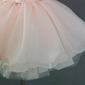 氣質款粉色歐根紗蝴蝶結蓬蓬裙/花童/公主裙/禮服_3