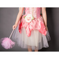 萬聖節cosplay精靈花仙子蓬蓬公主裙+翅膀(粉色)_4