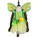 萬聖節cosplay精靈花仙子蓬蓬公主裙+翅膀(綠色)_4