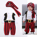 萬聖節/cosplay寶寶款小童連身衣套裝(海盜裝)
