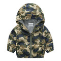春裝新款韓版男童恐龍迷彩外套/夾克