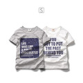 夏款韓版中大童男童純棉印花上衣/T恤二件組 (22款)_18