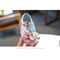 韓版閃亮蝴蝶結蘇菲亞公主鞋/娃娃鞋 (粉色)_3