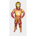 萬聖節cosplay男童肌肉款鋼鐵人服裝（黃色款）_2