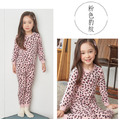 秋裝新款韓版中大童女生純棉卡通長袖套裝/家居服/睡衣(11款)_9