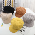 日系甜美秋冬燈芯絨南瓜帽/貝雷帽 (5色)_7