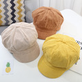 日系甜美秋冬燈芯絨南瓜帽/貝雷帽 (5色)_3