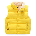 秋冬款韓版男女童加絨加厚保暖背心(共8色)_9