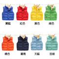 秋冬款韓版男女童加絨加厚保暖背心(共8色)_1