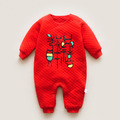新年中國風嬰兒厚棉紅色連身衣/爬服(5款)_5