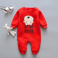 新年中國風嬰兒厚棉紅色連身衣/爬服(5款)_3
