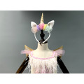 萬聖節cosplay可愛獨角獸短裙+翅膀+髮飾三件套_4