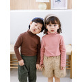 2020冬款加絨韓版小中大童保暖高領內搭衣/上衣(8色) 現貨_5