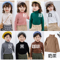 2020冬款加絨韓版小中大童保暖高領內搭衣/上衣(8色) 現貨_1