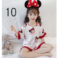 2022夏裝韓版中大童可愛卡通純棉上衣+短褲二件套/睡衣/家居服(15款)_10