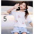 2022夏裝韓版中大童可愛卡通純棉上衣+短褲二件套/睡衣/家居服(15款)_5