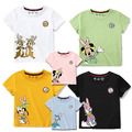 2021夏裝韓版純棉迪士尼卡通短袖T恤/上衣/親子裝(6色)