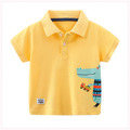 2021夏裝韓版純棉鱷魚圖案休閒上衣/POLO衫(4色)_5
