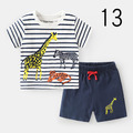 2021夏裝男童韓版純棉休閒上衣+短褲二件套裝/家居服(24款)_13