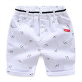 2021夏裝韓版中大男童小馬印花休閒短褲(3色)_2