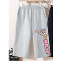 2021夏裝韓版中大童可愛圖案彈性七分褲/闊腿褲(6款)_7