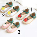 夏款韓版水果真皮防滑軟底包鞋/娃娃鞋(3款)_1