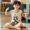 2022夏裝男童韓版純棉卡通休閒上衣+短褲二件套/睡衣/家居服(30款)_11