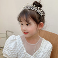 兒童皇冠珍珠公主髮箍/髮飾/禮服配飾_4