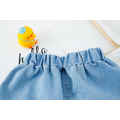 2021夏裝韓版可愛動物卡通上衣＋薄牛仔短褲二件套(3色)_8
