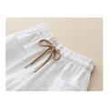 2021夏裝韓版中大童休閒刺繡綁帶短褲(2色)_7