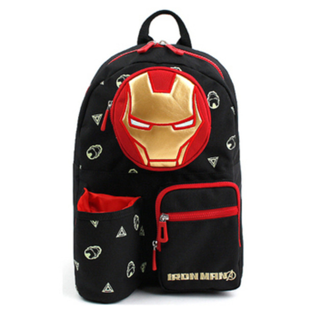 【韓國正品】新款韓版漫威小學生幼兒~2年級輕量書包 (鋼鐵人)