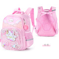 新款韓版凱蒂貓小學生1~3年級減壓護脊書包 (立體閃亮天使)粉色