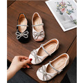 韓版時尚蝴蝶結亮鑽娃娃鞋/豆豆鞋/包鞋(3色)_1